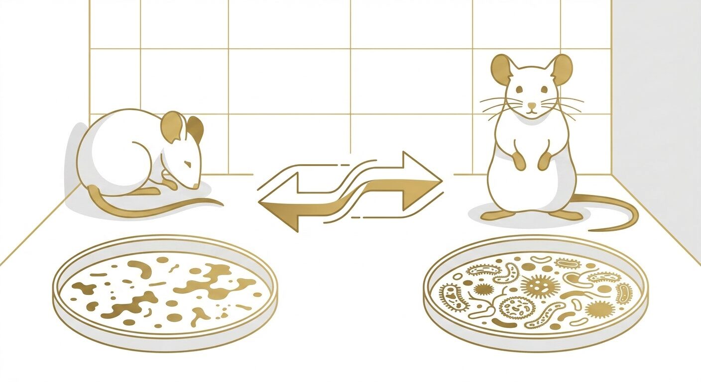 ネズミの性格トレード実験